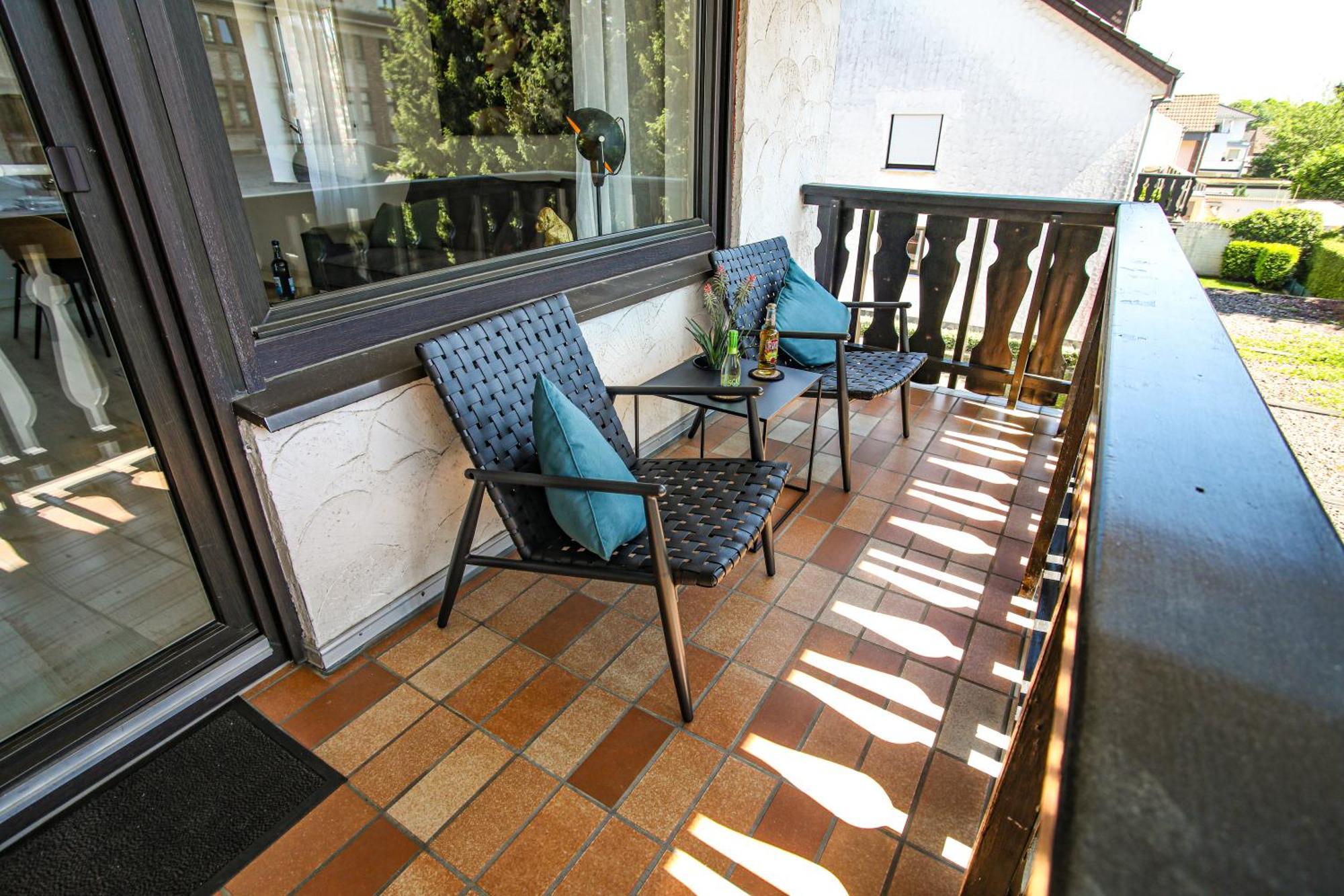 Zentral - Gemuetlich - Kueche - Balkon - Garage Apartamento Bad Lippspringe Exterior foto